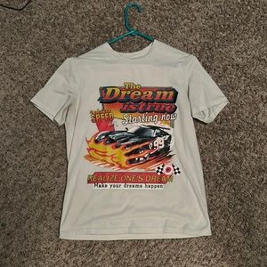 Medium, White, Vintage Tee